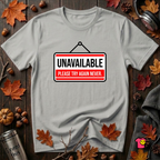 Unavailable. Please Try Again Never. sarcastic t-shirt in Silver by Snarky Sarks