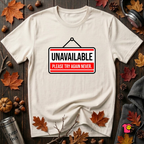 Unavailable. Please Try Again Never. sarcastic t-shirt in White by Snarky Sarks
