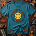 Will Ignore Your Input sarcastic graphic t-shirt in Deep Teal by Snarky Sarks