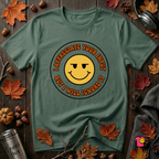 Will Ignore Your Input sarcastic graphic t-shirt in Heather Forest by Snarky Sarks