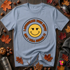 Will Ignore Your Input sarcastic graphic t-shirt in Heather Prism Blue by Snarky Sarks