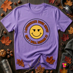Will Ignore Your Input sarcastic graphic t-shirt in Heather Team Purple by Snarky Sarks