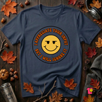 Will Ignore Your Input sarcastic graphic t-shirt in Navy by Snarky Sarks