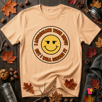 Will Ignore Your Input sarcastic graphic t-shirt in Peach by Snarky Sarks