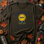 World's Most Okayest Effort sarcastic t-shirt in Black by Snarky Sarks