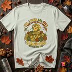 Yarnivore -- Yes, I Need all This knitting t-shirt in Citron by Snarky Sarks