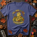 Yarnivore -- Yes, I Need all This knitting t-shirt in Team Navy by Snarky Sarks