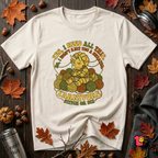 Yarnivore -- Yes, I Need all This knitting t-shirt in White by Snarky Sarks