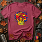 Your Opinion Wasn't in the Recipe cooking t-shirt in Cardinal by Snarky Sarks