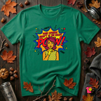 Your Opinion Wasn't in the Recipe cooking t-shirt in Kelly by Snarky Sarks