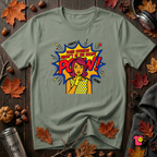 Your Opinion Wasn't in the Recipe cooking t-shirt in Military Green by Snarky Sarks