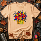 Your Opinion Wasn't in the Recipe cooking t-shirt in Peach by Snarky Sarks