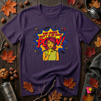 Your Opinion Wasn't in the Recipe cooking t-shirt in Purple by Snarky Sarks