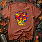 Your Opinion Wasn't in the Recipe cooking t-shirt in Rust by Snarky Sarks